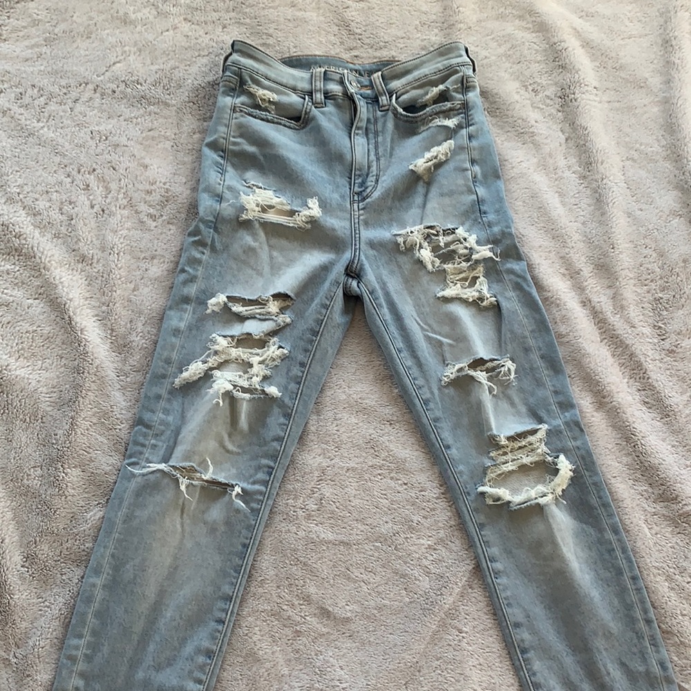 Size US4 extra Short AE Hirise Jeans